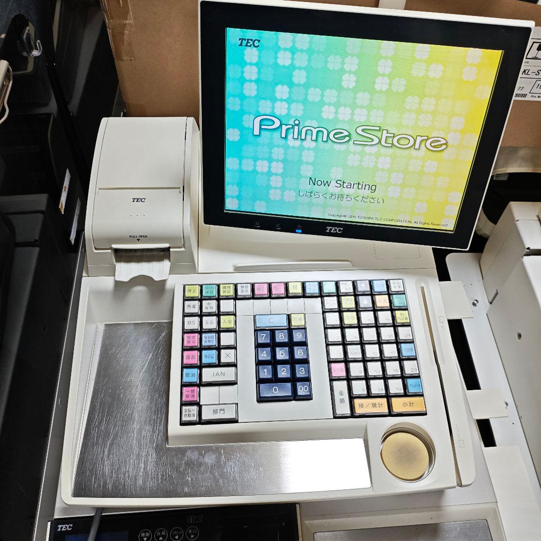 【ルミ】東芝TEC テック POSレジ M-8750 (MM) マスター機