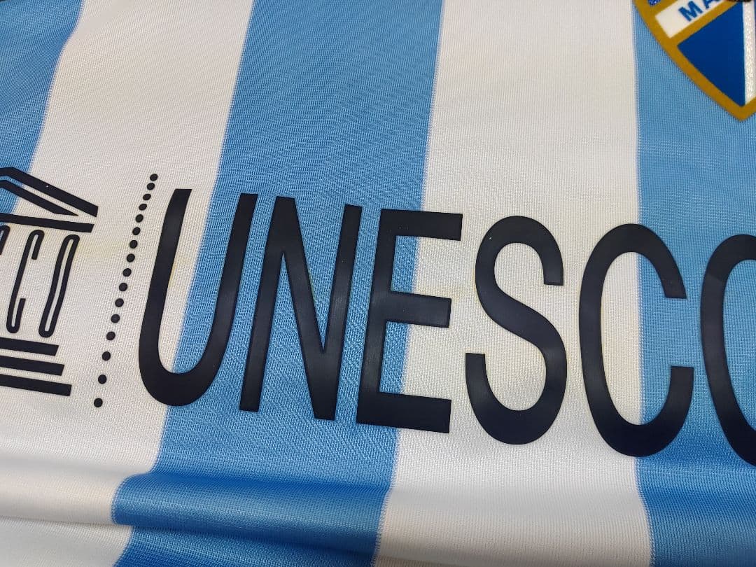 MALAGA C.F.　ナイキ　サッカーユニフォーム　UNESCO　NIKE