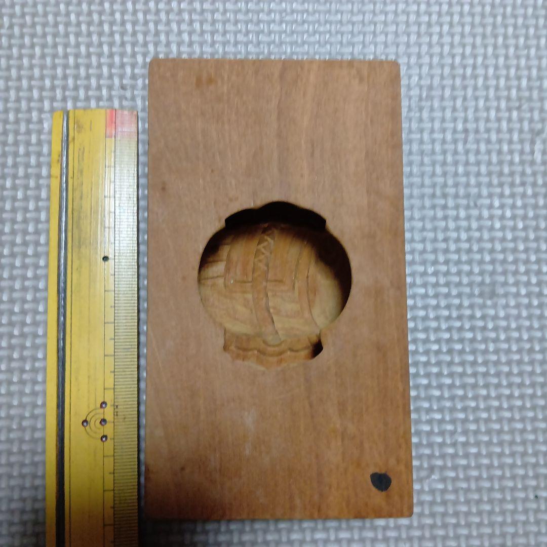こづち型　木製和菓子型