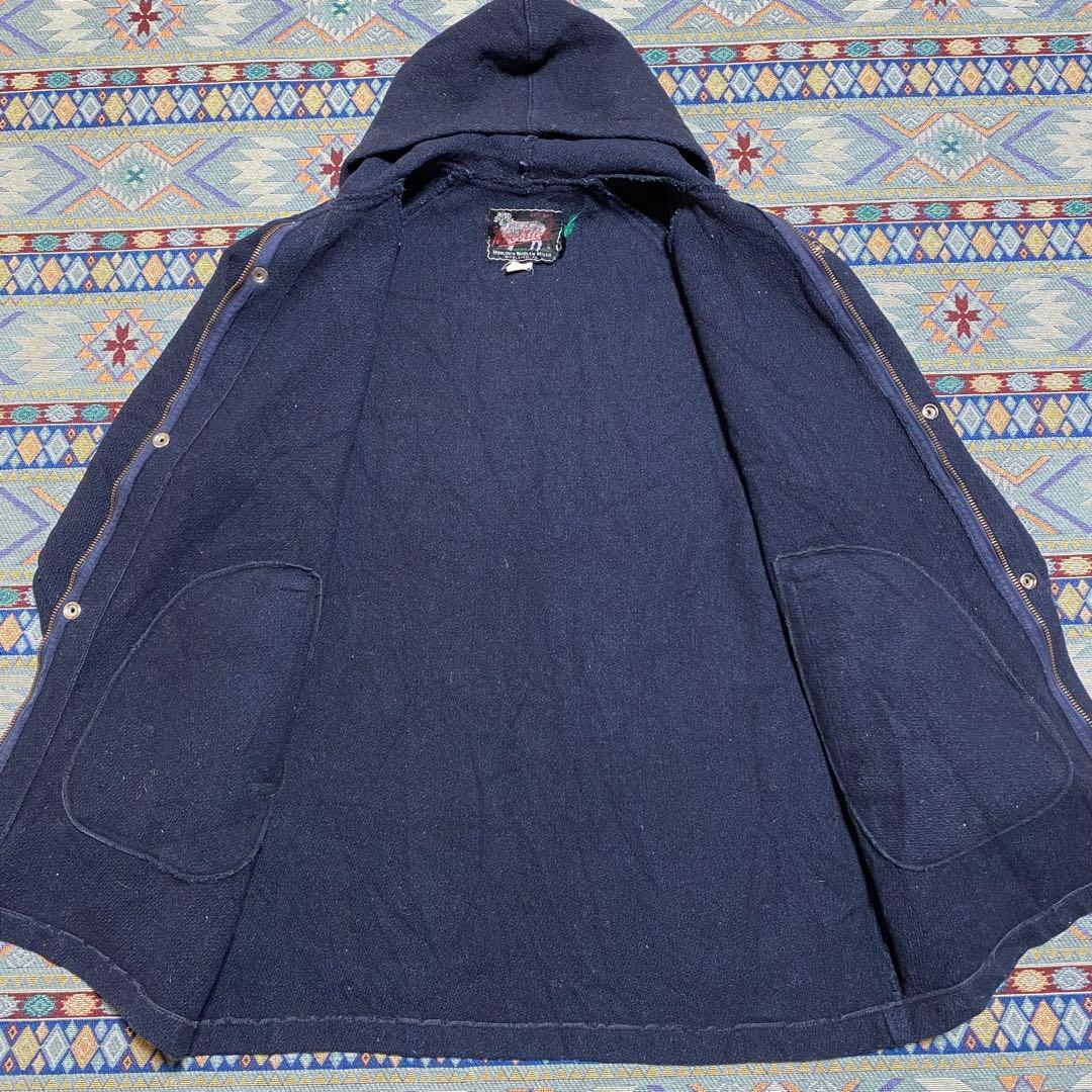 Y*O様 50s Wool richウールリッチ　ウールフードジャケット　炭黒