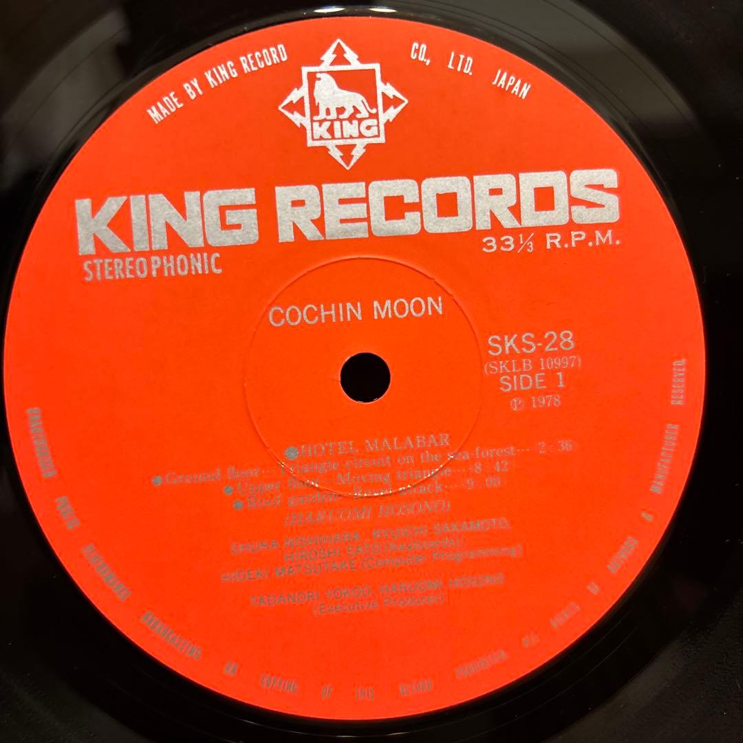 細野晴臣 レコード 2点セット Cochin Moon Hosono House
