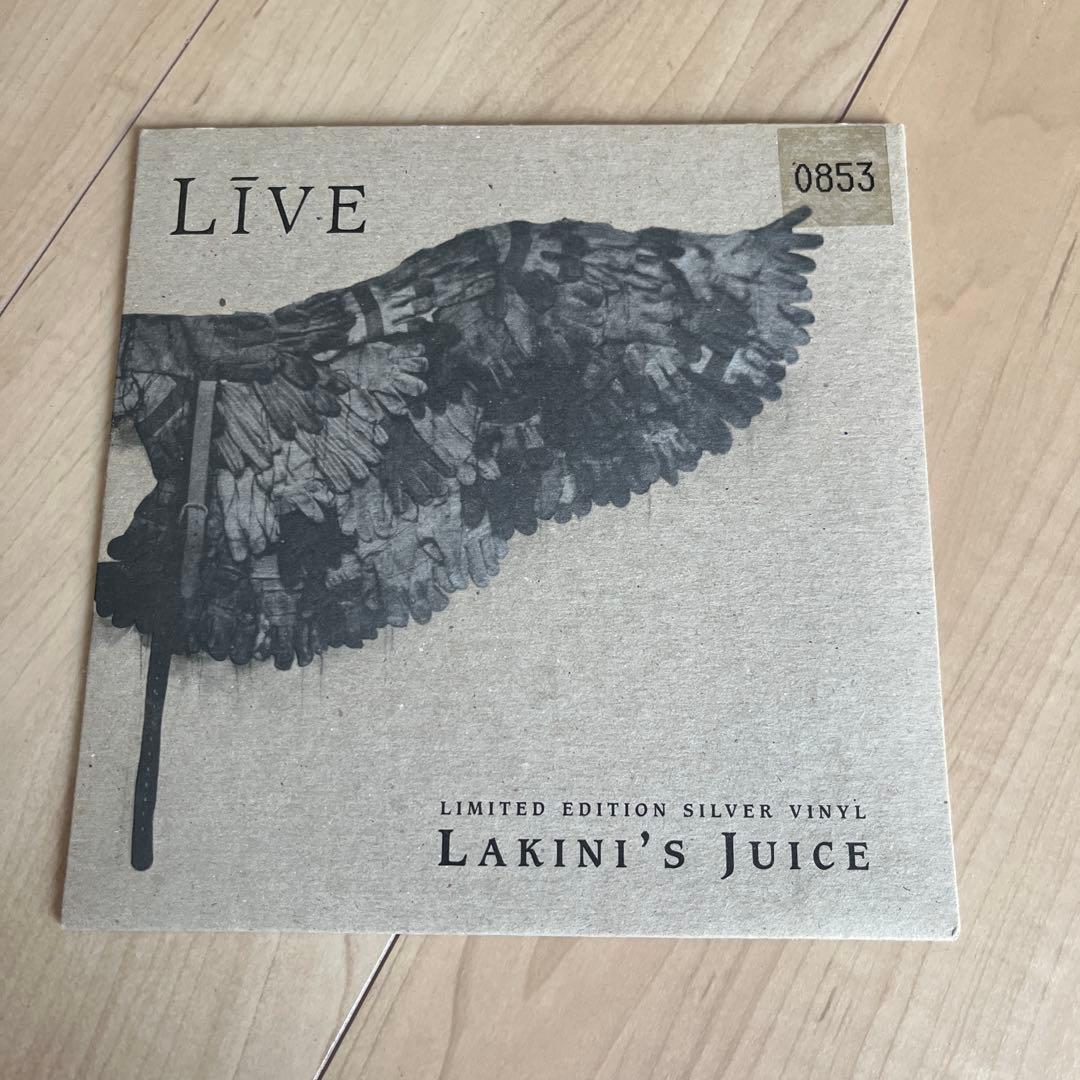 LīVE Lakini's Juice 限定版シルバー・ヴァイナル