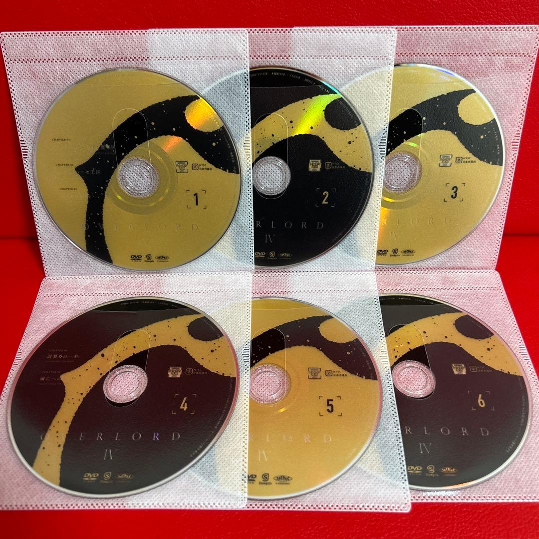オーバーロード　4期　アニメ　DVD　全巻セット　1巻〜6巻　全6巻