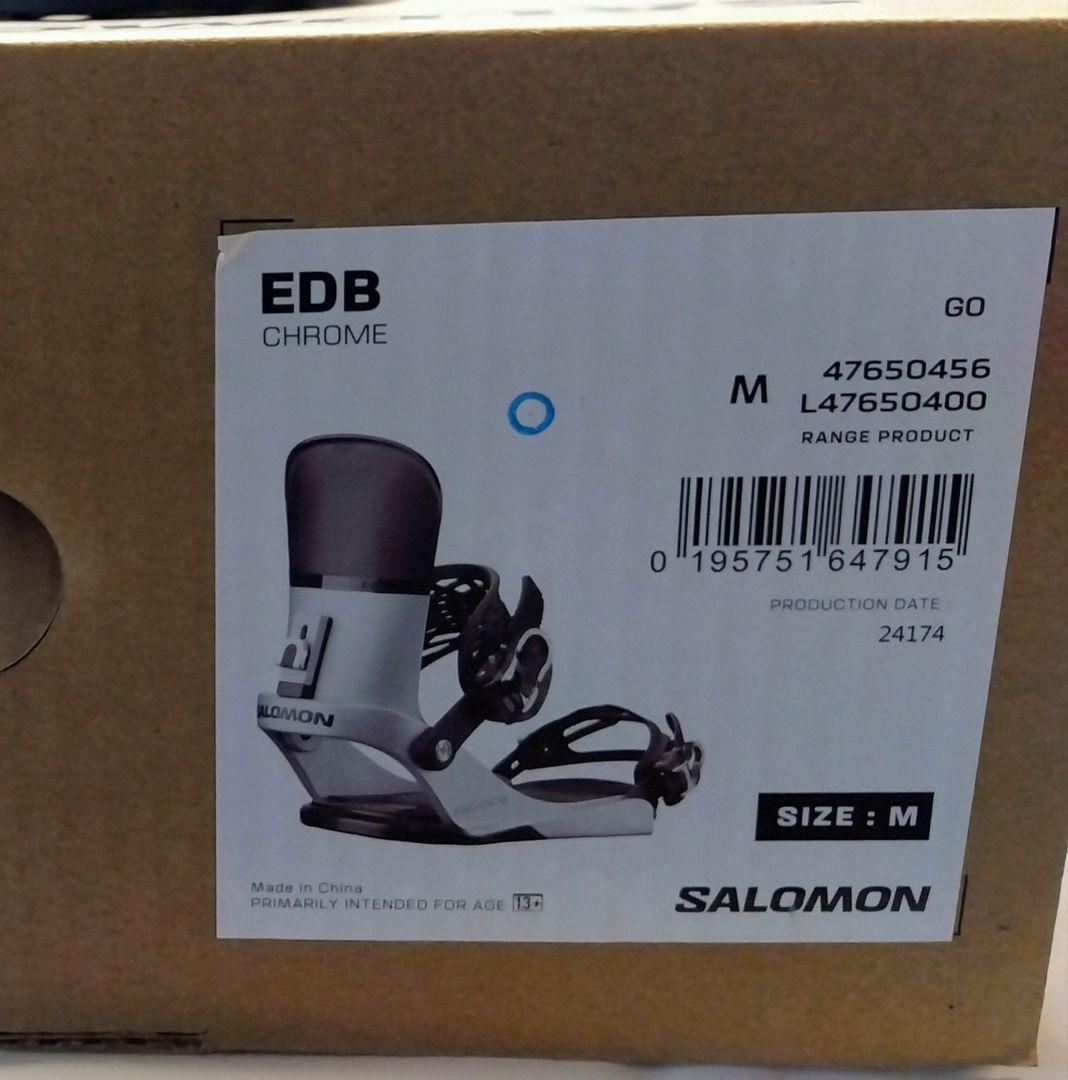 24-25 SALOMON EDB Mサイズ 美品