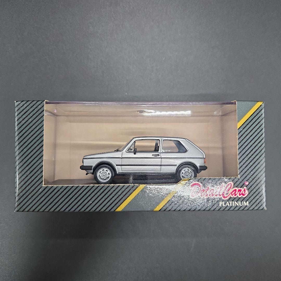 ディテールカーズ 1/43 フォルクスワーゲン ゴルフ1 1974 シルバー