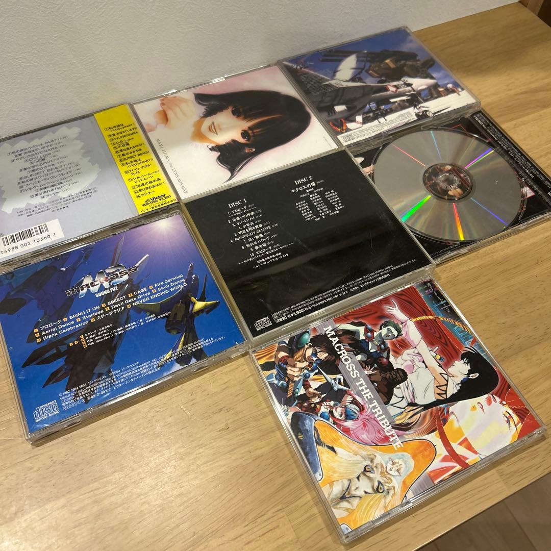 飯島真理　マクロス　サウンドトラック　CDセット
