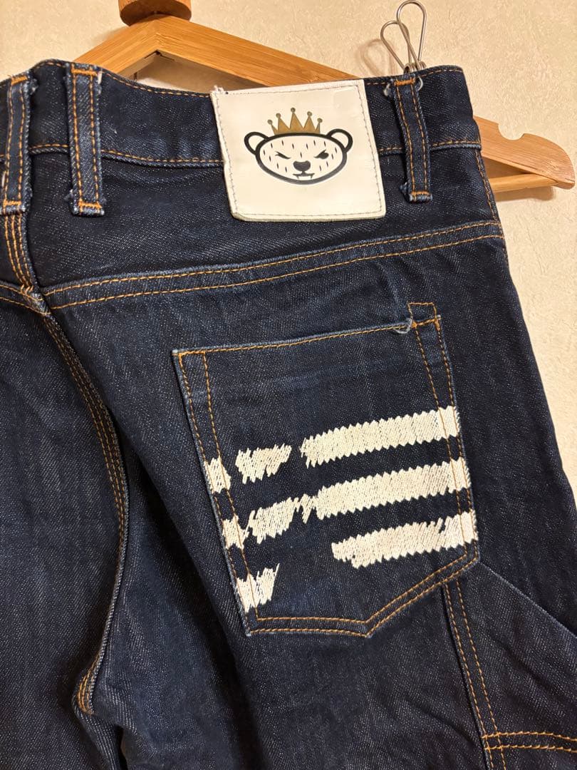 【超珍品美品】adidas originals NIGO jeans W: 30