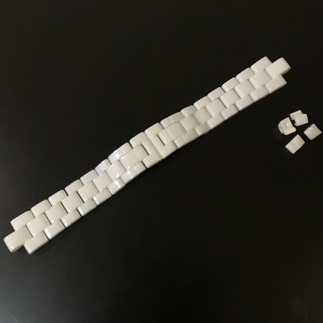 19mm ホワイト 腕時計 セラミック ブレスレット 社外品 対応 CHANEL