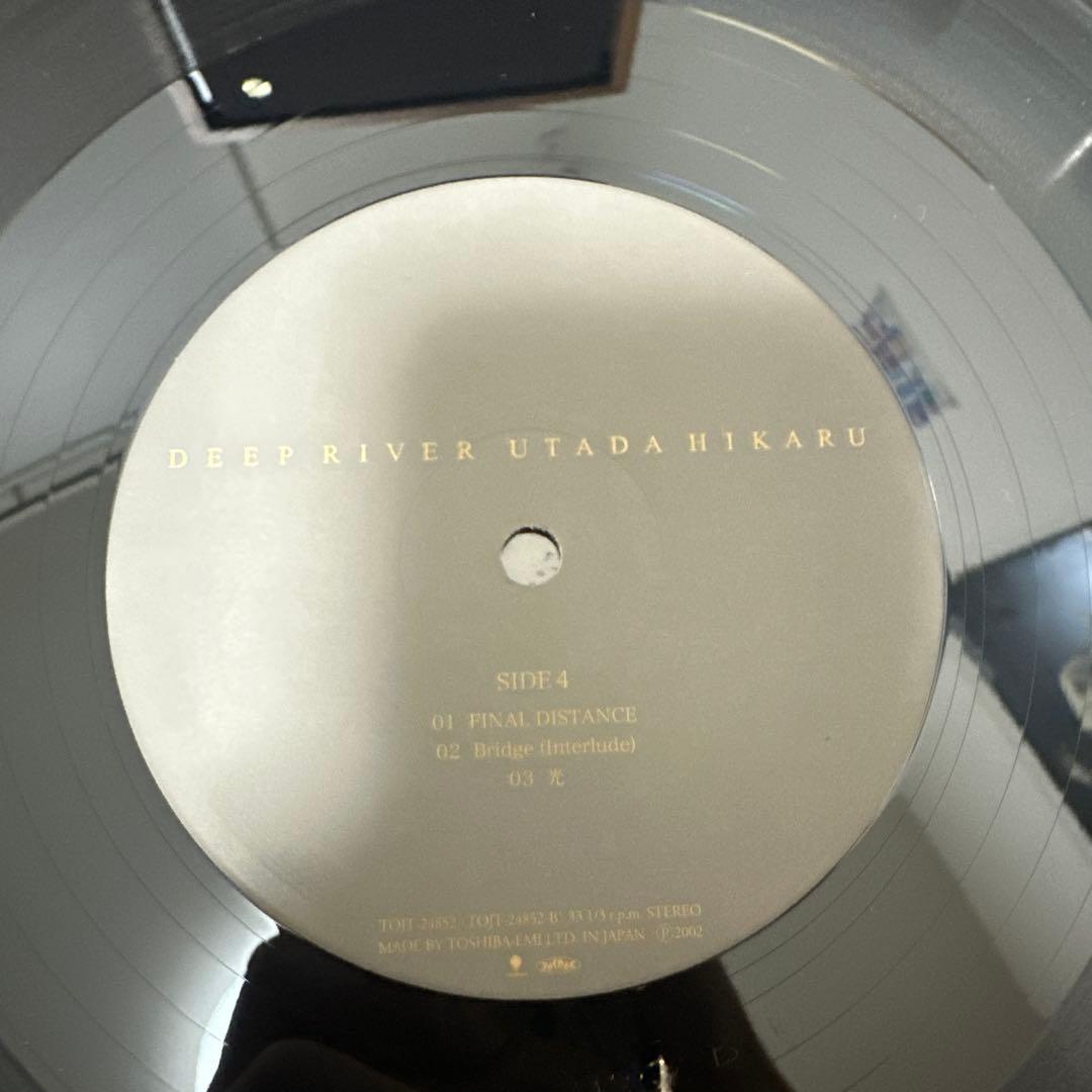 宇多田ヒカル　deep  original盤　レコード
