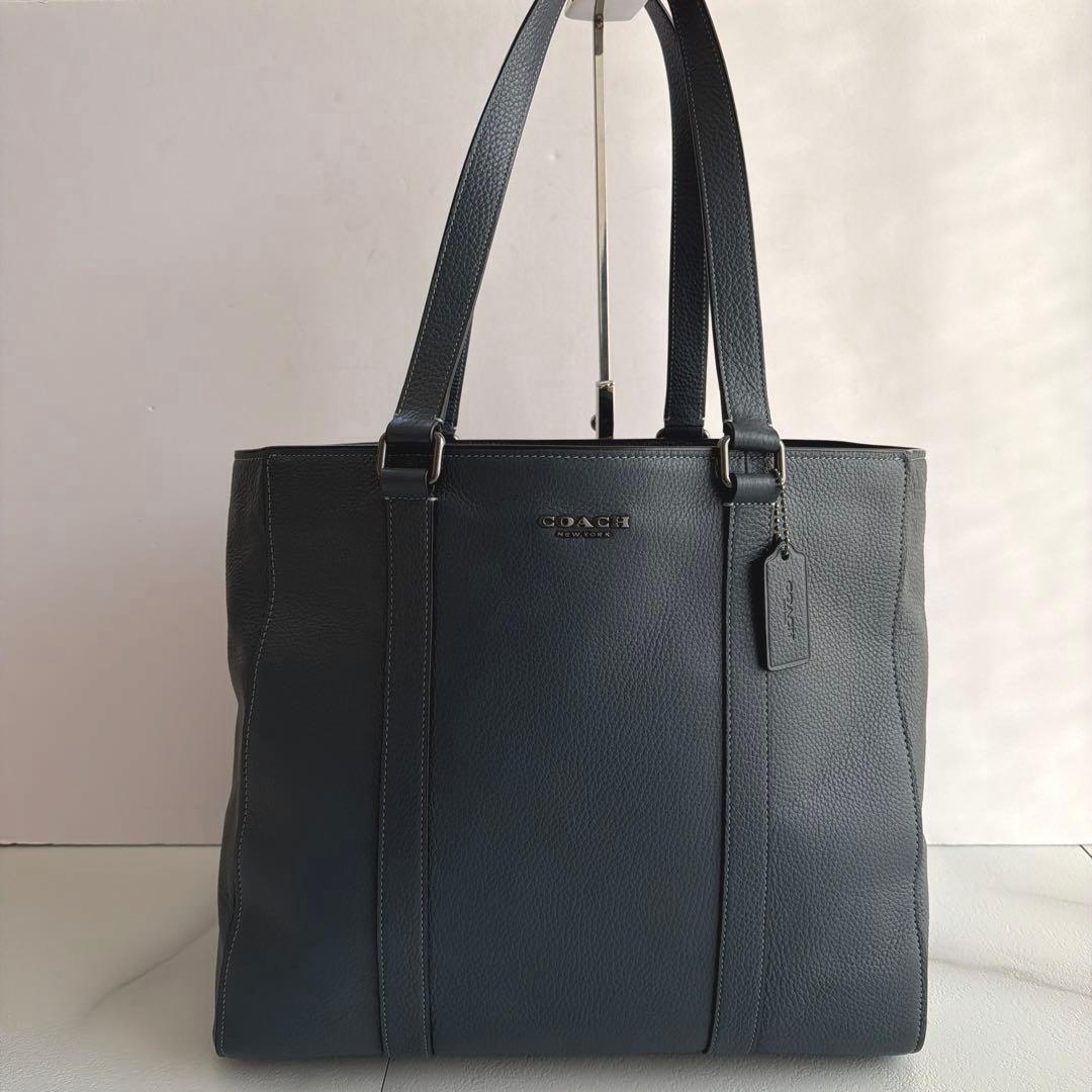 極美品 COACH ハドソン 2way トートバッグ A4 PC 収納可能