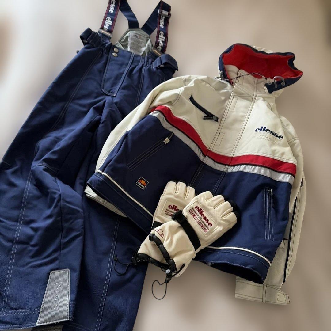 ellesse スキーウェア上下＋グローブ