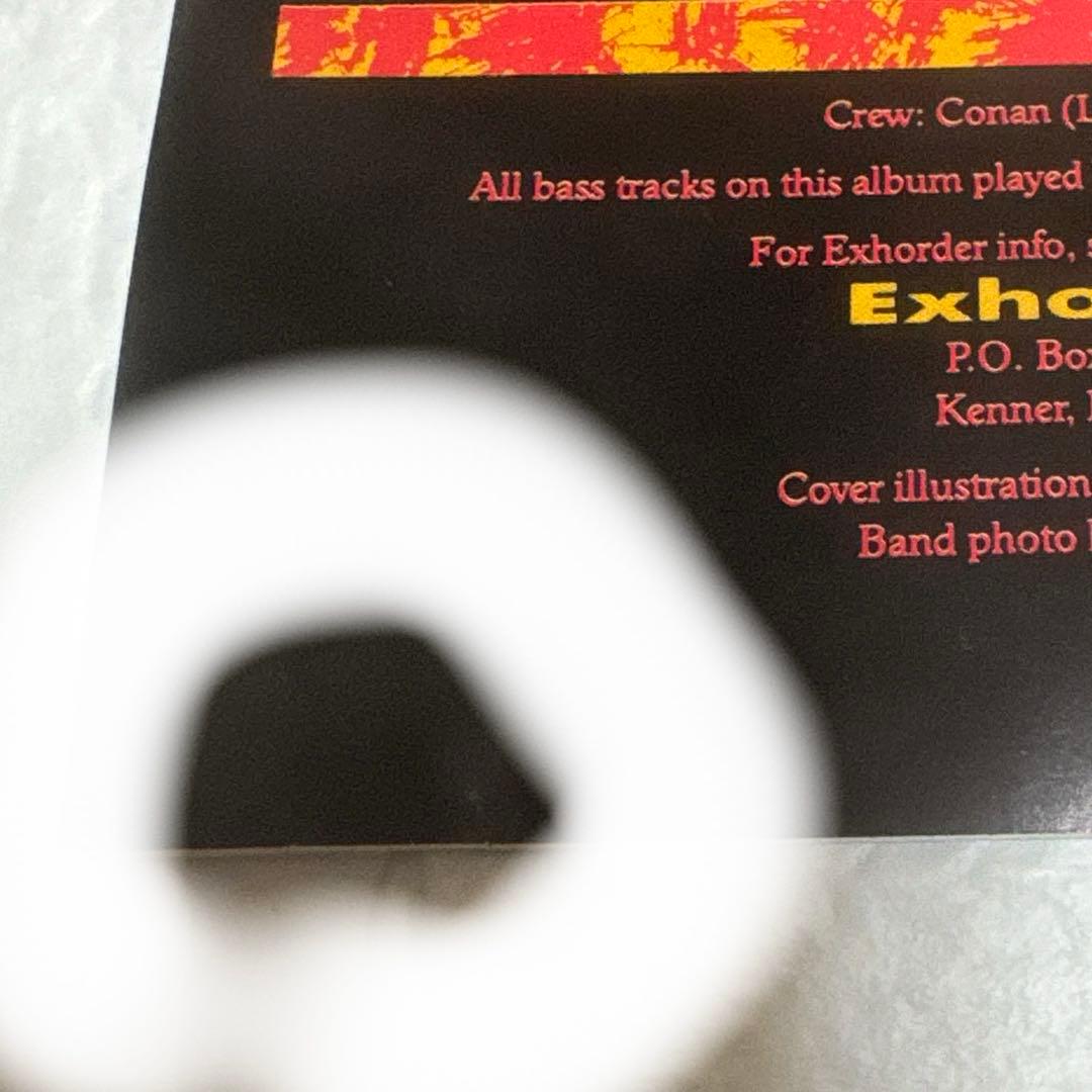 EXHORDER CD デスメタル　スラッシュメタル！