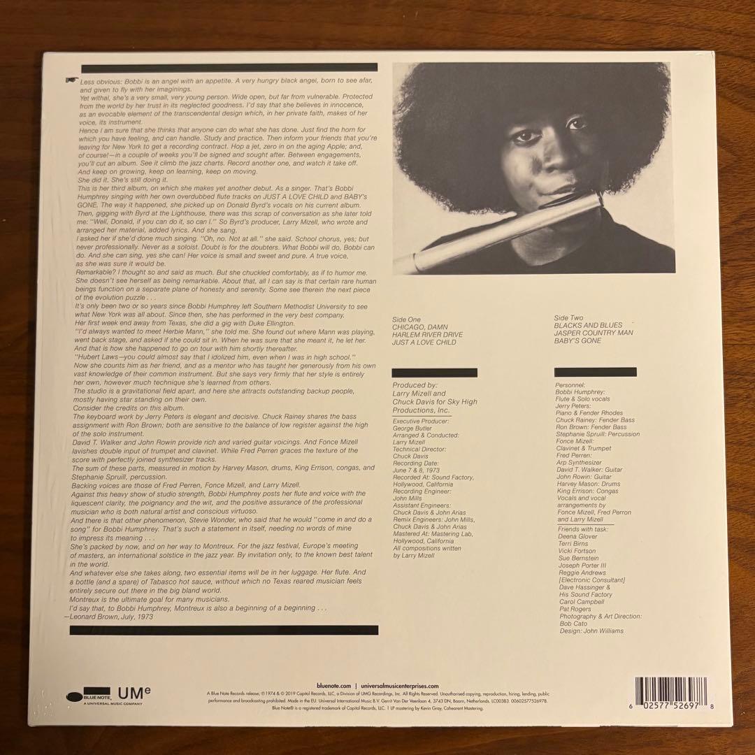 洋楽 Bobbi Humphrey /Blacks And Blues LP 180g