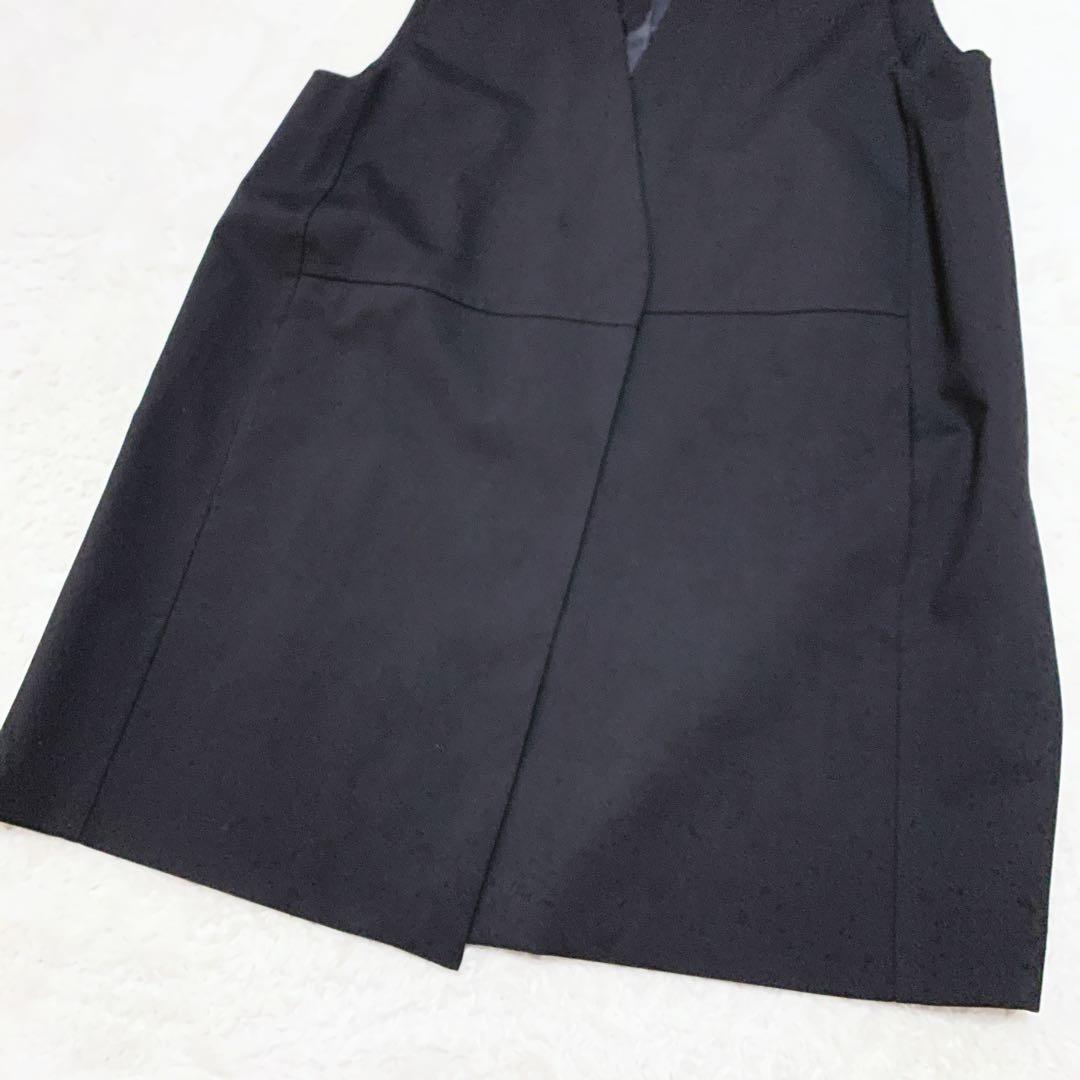 gypsohila ジプソフィア　Long Gillet ロングジレ ブラック