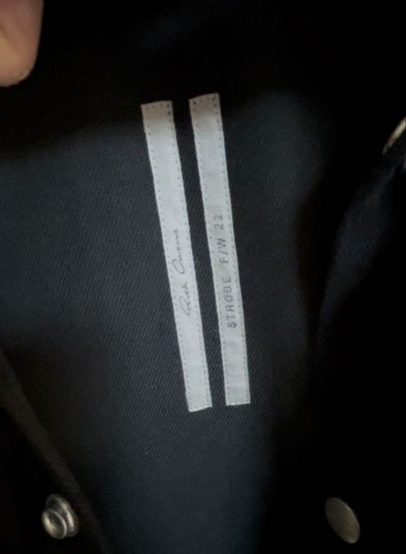 ジャケット・アウター rick owens outershirt fw22 strobe