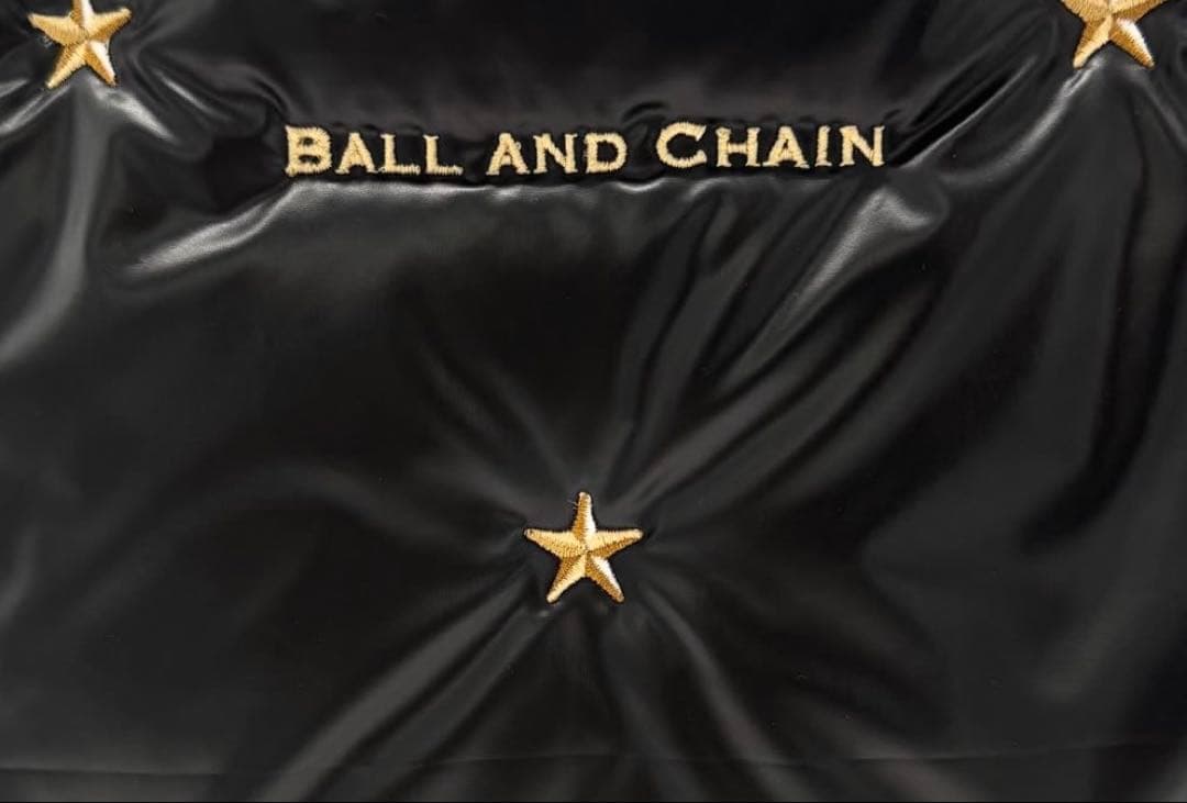 BALL＆CHAIN ボールアンドチェーン ステラ　中綿　キルティング　ゴールド