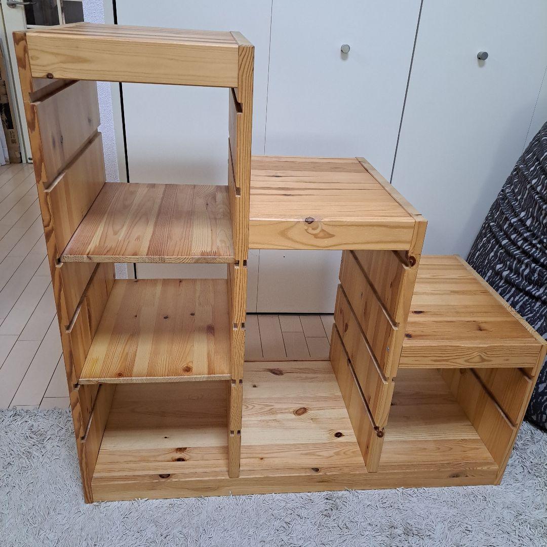 IKEA トロファスト　外フレームと棚板2枚（送料込）