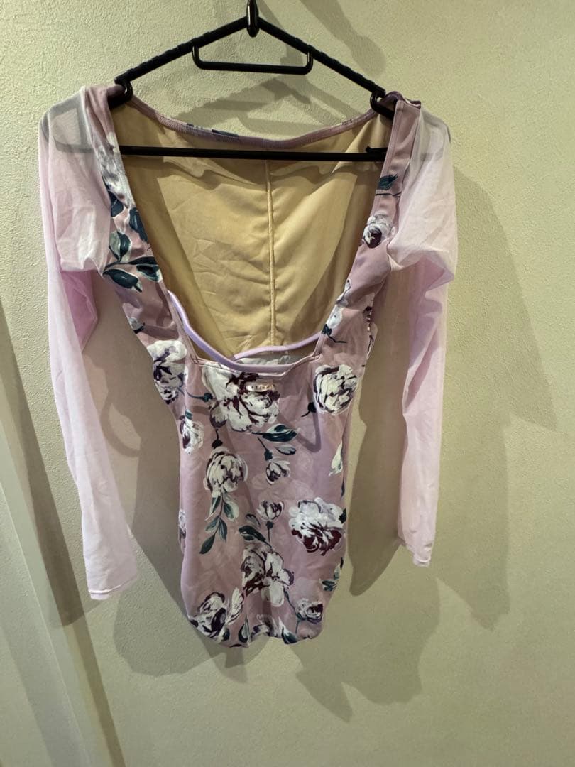 バレエ type O square / Joy flower purple stina