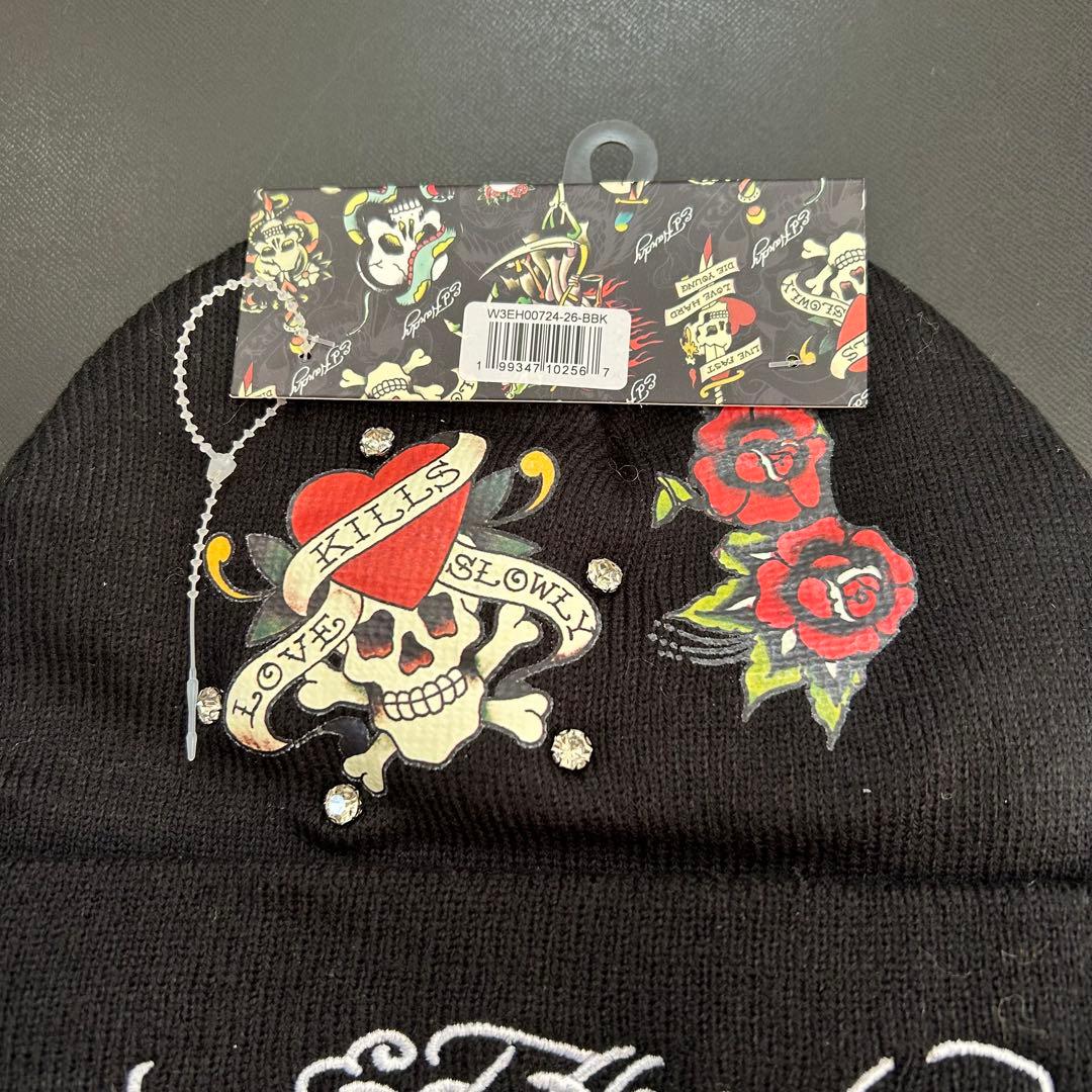 【新品】Ed Hardy エドハーディー　ビーニー　 ニット帽 2個セット