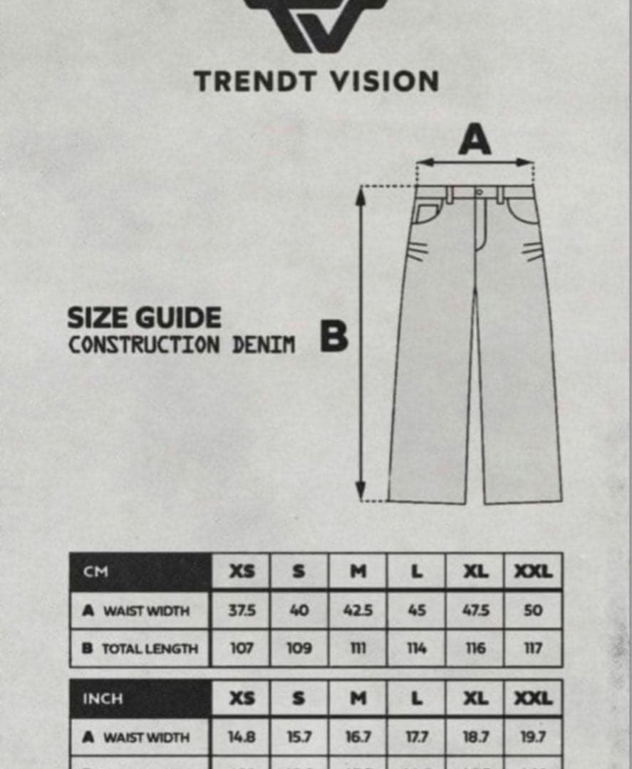パンツ trendtvision Light Blue Denim