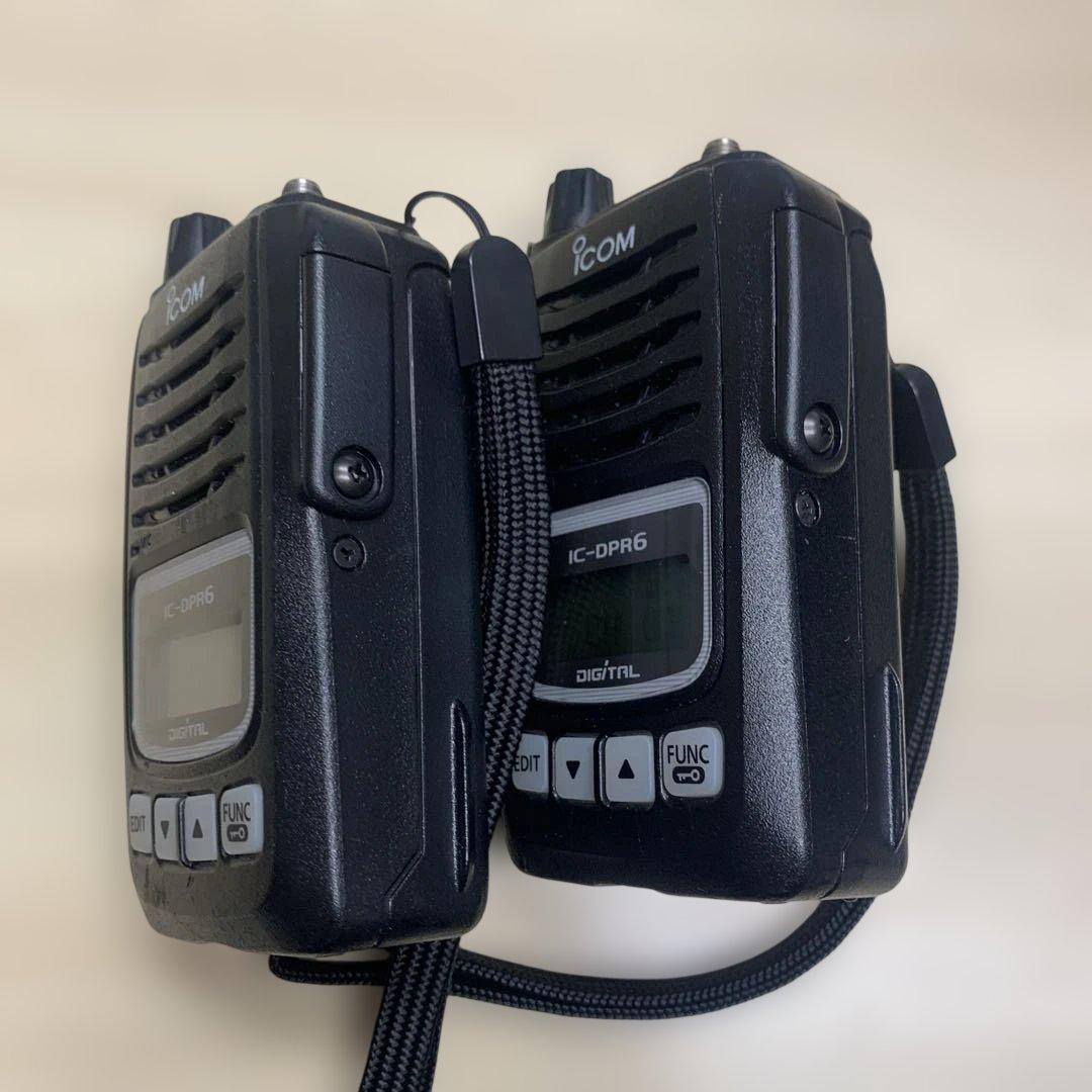 アイコム　デジタル簡易無線　登録局　DPR6 5W 2台セット