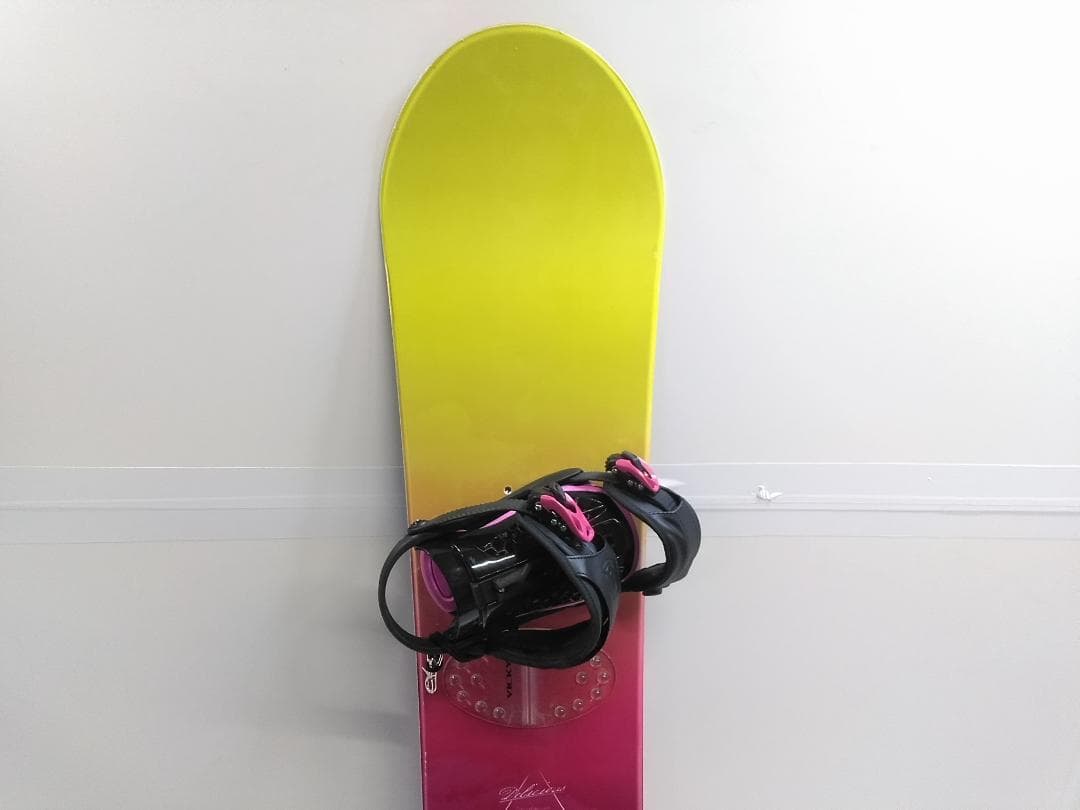 シークレットガーデン 144cm+ビンS/M レディース スノーボード セット◇