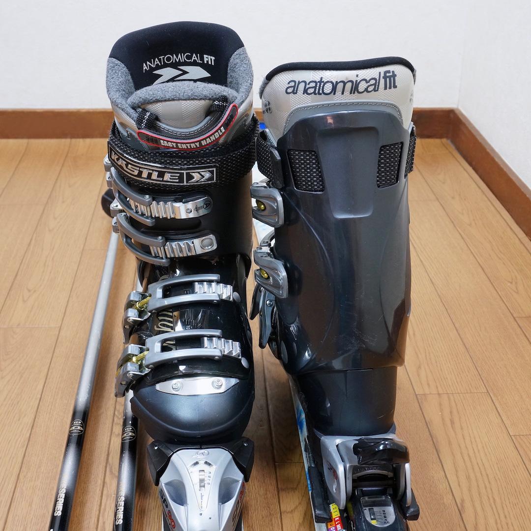 メンテ済 156cm 靴25～25.5cm HEAD レディーススキーセット