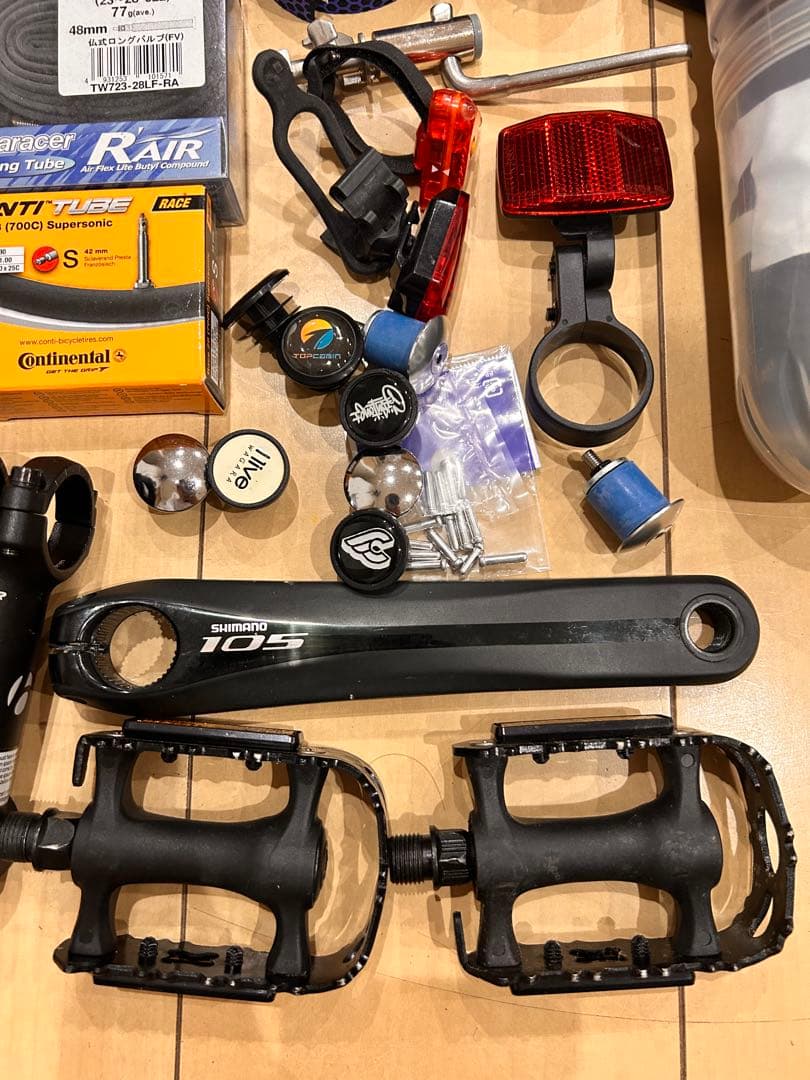 自転車　MTB パーツ　まとめ売り　ロードバイク　ステム　バルブ　チューブ