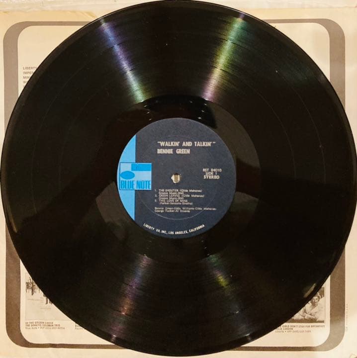 Bennie Green Walkin' And Talkin レコード LP