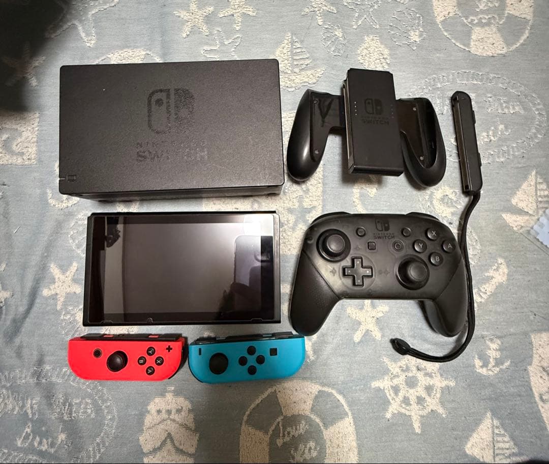 Nintendo Switch プロコン ポケモンZAカセット付き！