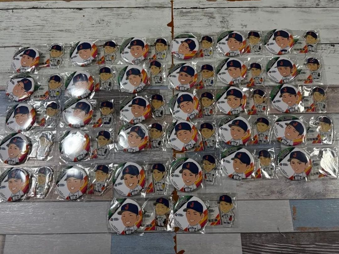 WBC 缶バッジ アクスタ