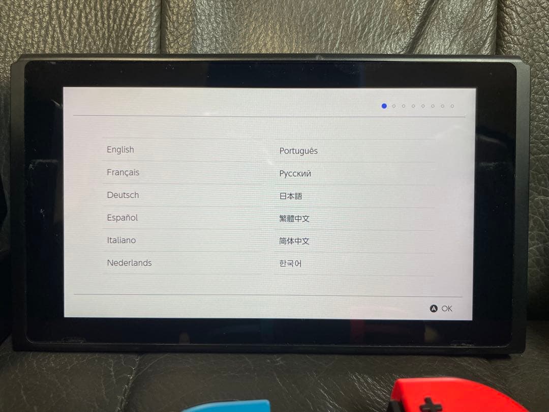 Nintendo Switch 本体 青赤 Joy-Con付き