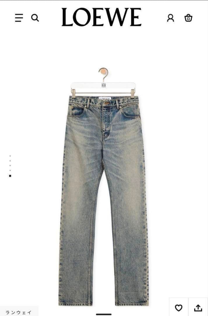 LOEWE セルビッジデニム
