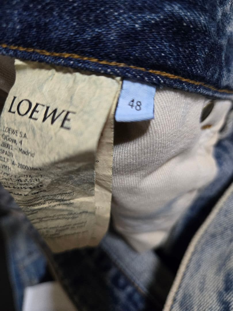 LOEWE セルビッジデニム