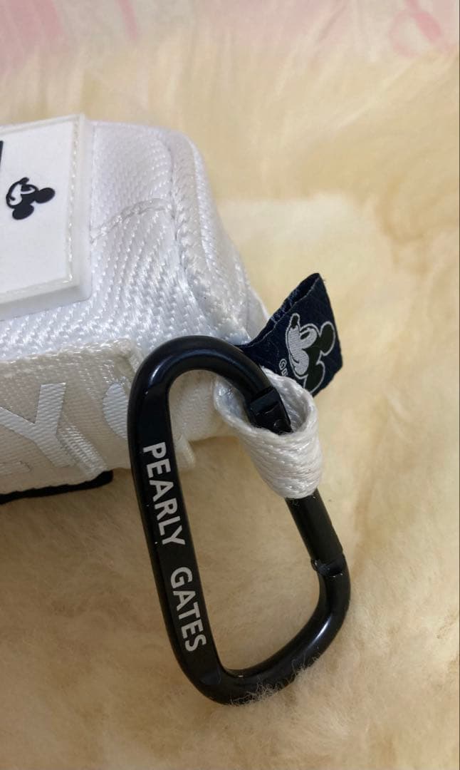 PEARLY GATES ミッキースペシャルコラボ限定モデル　ボールポーチ
