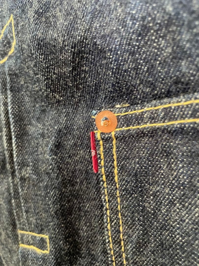 TCBジーンズ Late S40's Jacket size48 赤タブ