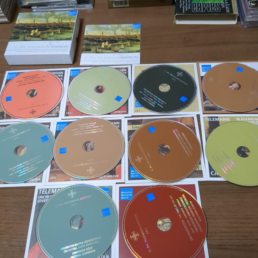 G.P.Telemann Edition　10枚組CD