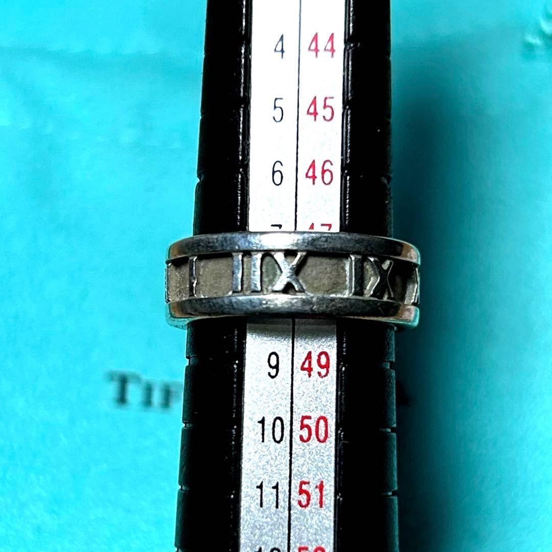 【美品】TIFFANY アトラスリング SV925 8号