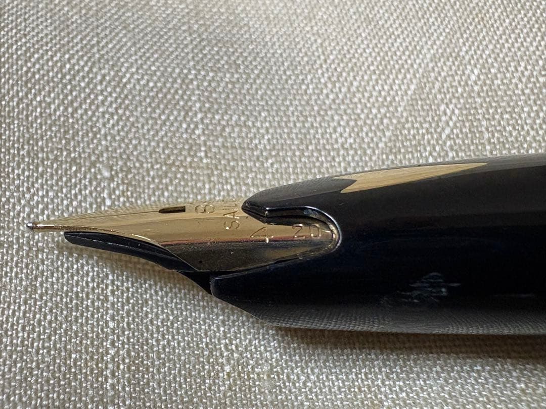 シ*ウ様 【希少・18金】セーラー 万年筆 蒔絵 鶴 松 18K刻印 ヴィンテー