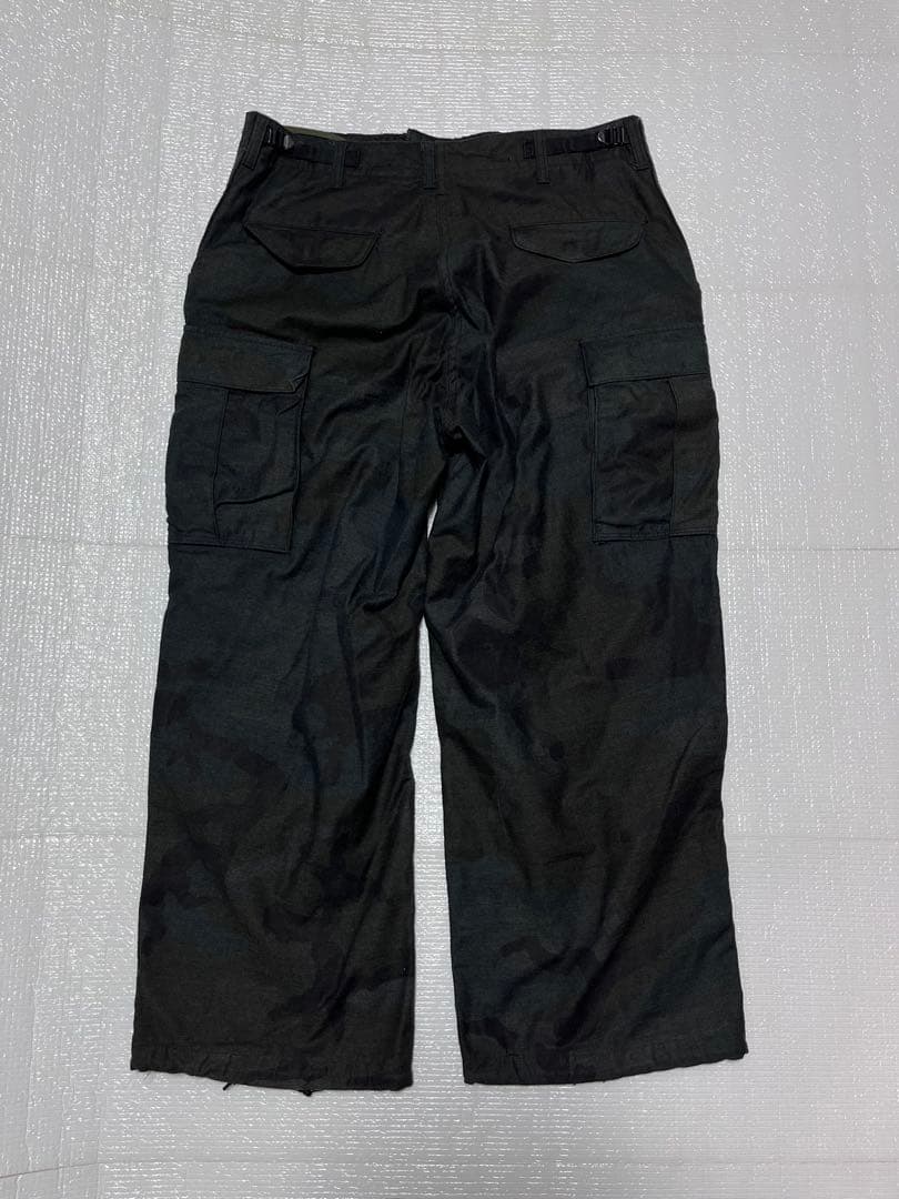 【vintage】M-65 アメリカ軍 フィールドパンツ ウッドランド 後染め