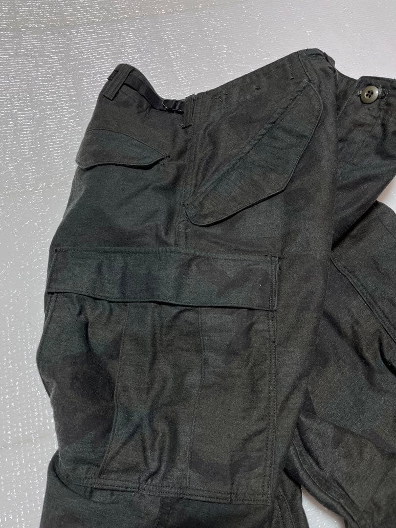 【vintage】M-65 アメリカ軍 フィールドパンツ ウッドランド 後染め