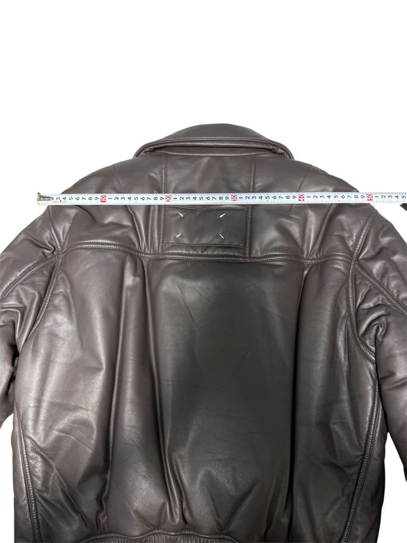 Maison Martin margiela レザーボンバージャケット 16AW