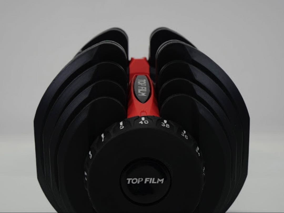 【新品】可変式ダンベル 40kg 2個セット RED