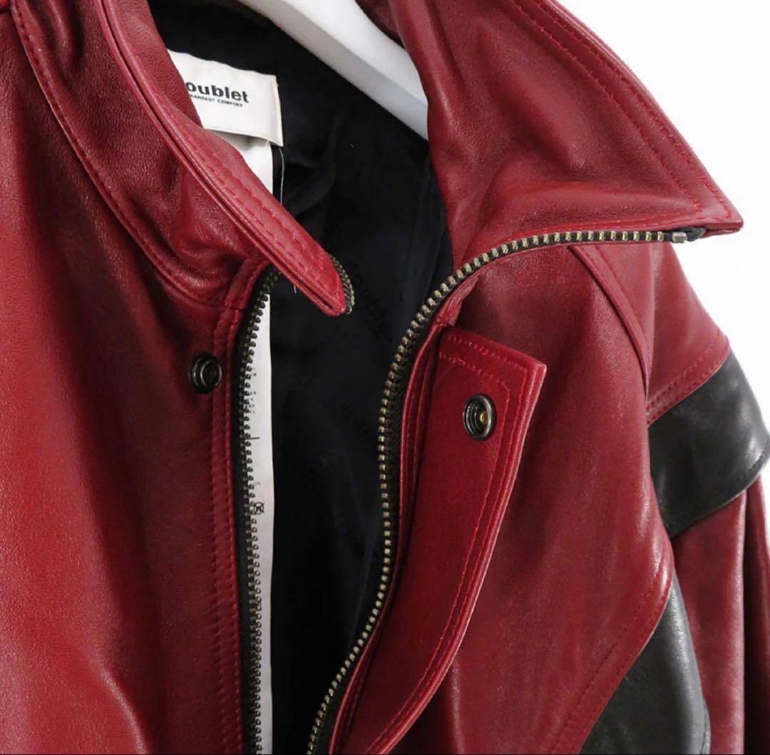 P*t様 Doublet 24AW Leather Track Jacket S