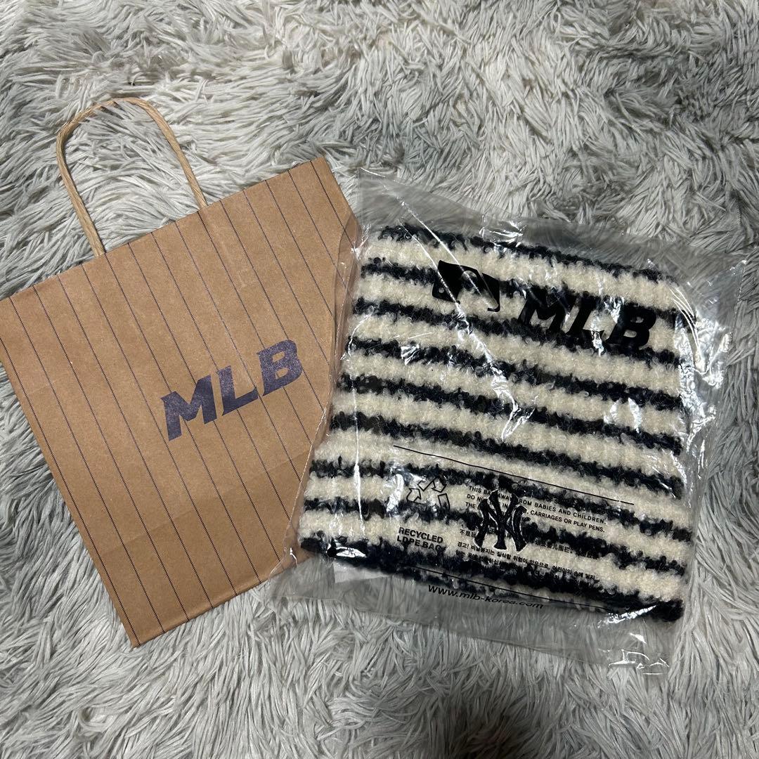 mlb korea 猫耳ニット帽