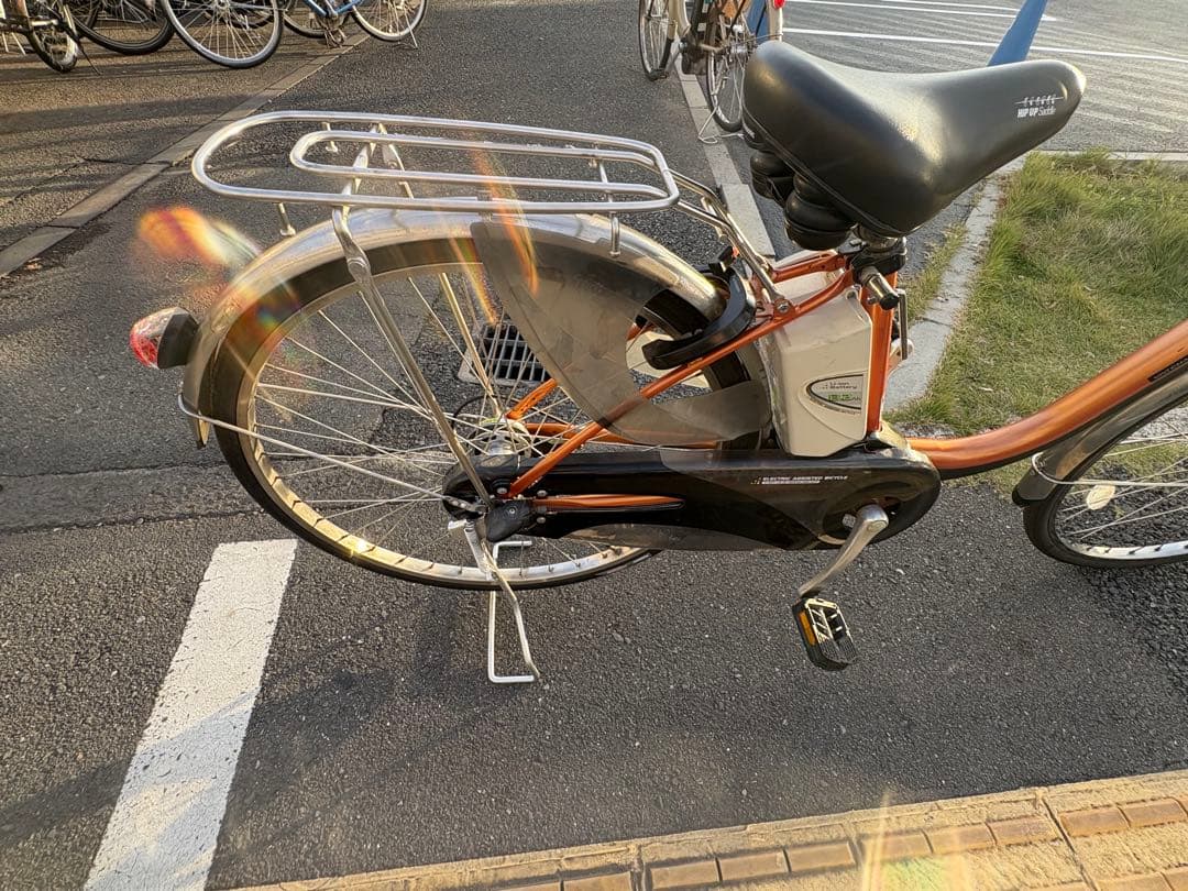 中古Panasonic電動アシスト自転車　13.2Ah3点灯　大阪