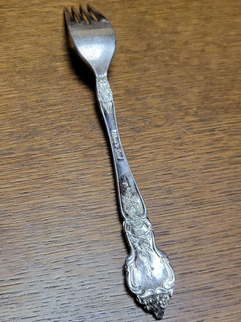 銀製　フォーク　44g