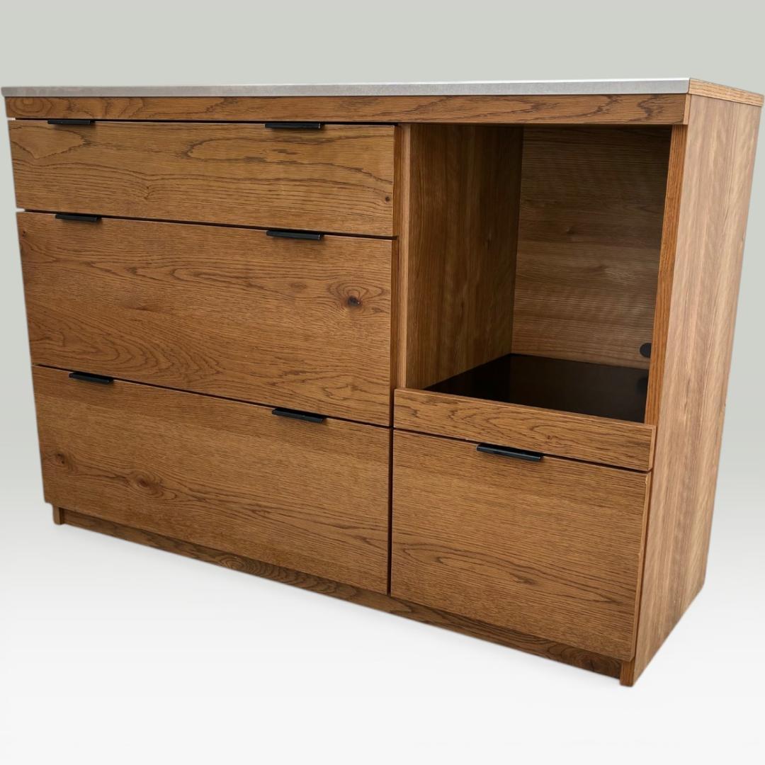 美品　unico　ADDAY　キッチンカウンター　W1230