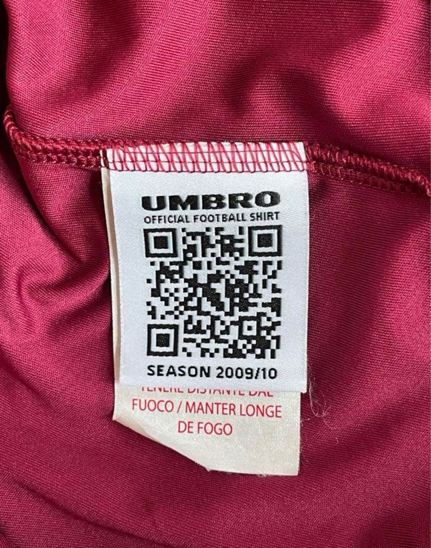 WestHam United UMBRO プラシャツ　140