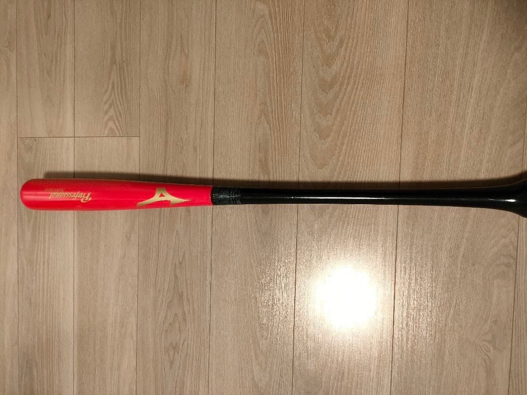 [新品]ミズノ　プロフェショナルセレクション　木製バット　84cm/平均780g